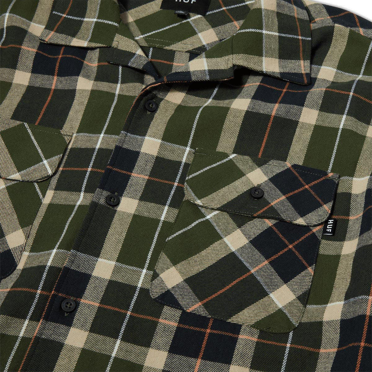 HUF Prescott Flannel Shirt - Pine image 4