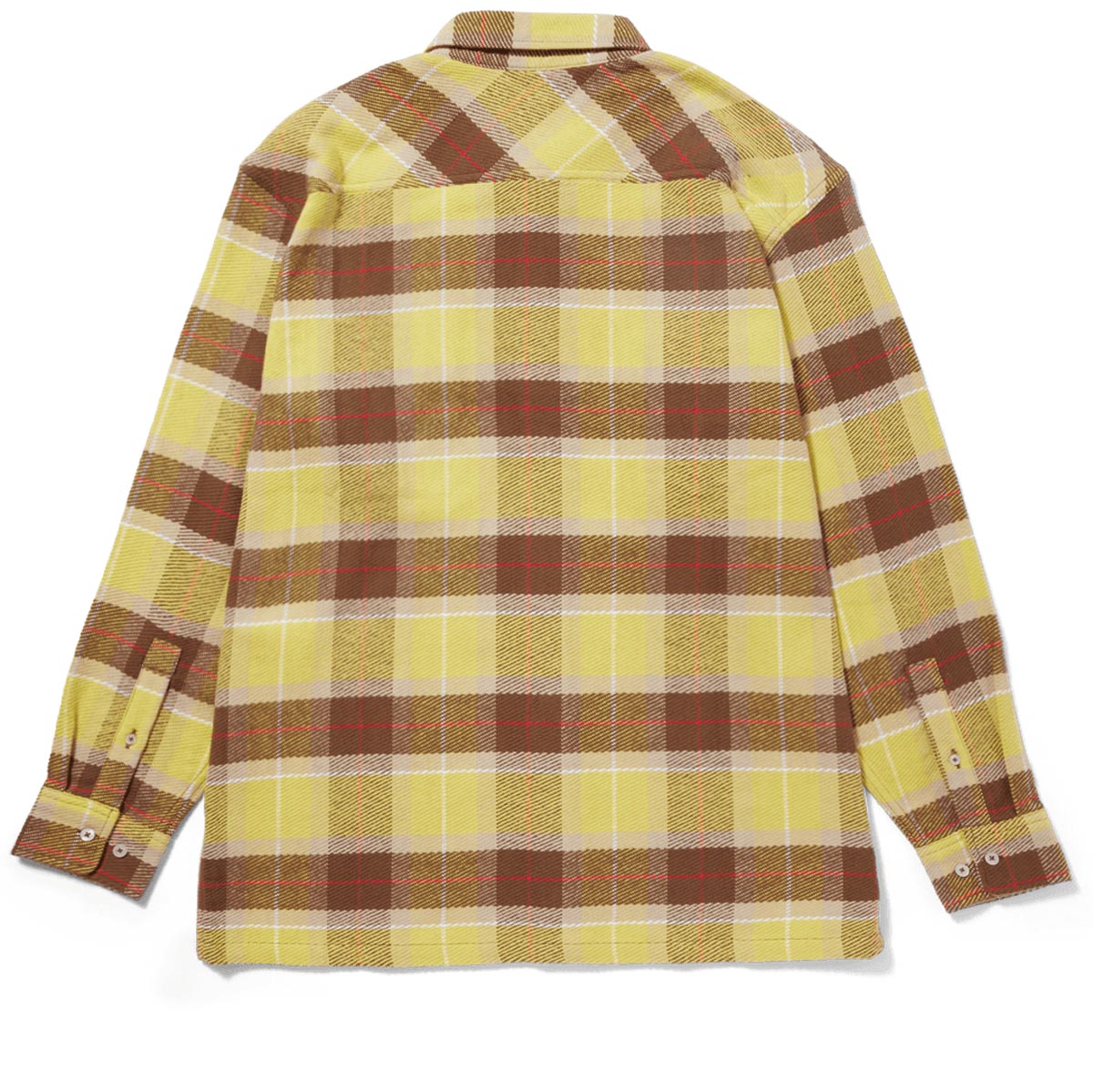 HUF Prescott Flannel Shirt - Yellow image 3