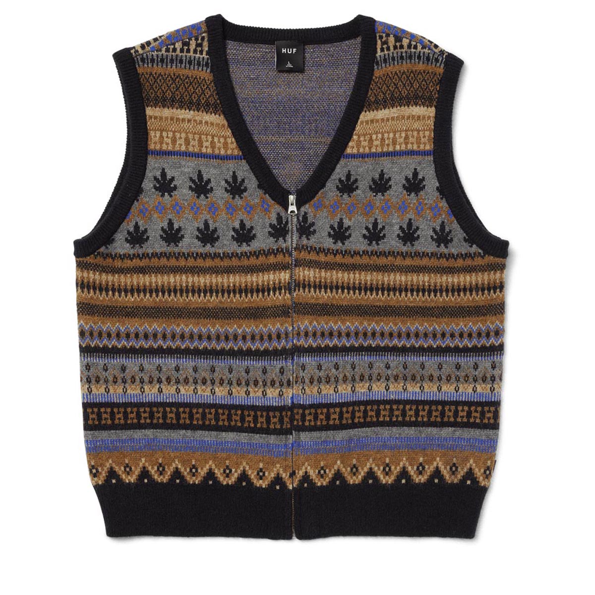 HUF Gilbert Vest Sweater - Multi image 2