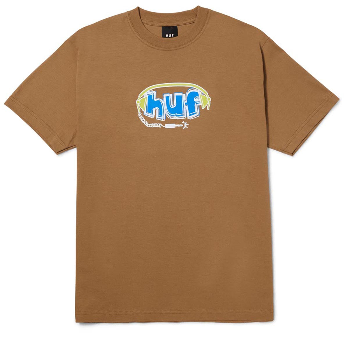 HUF Plug Me In T-Shirt - Camel image 1