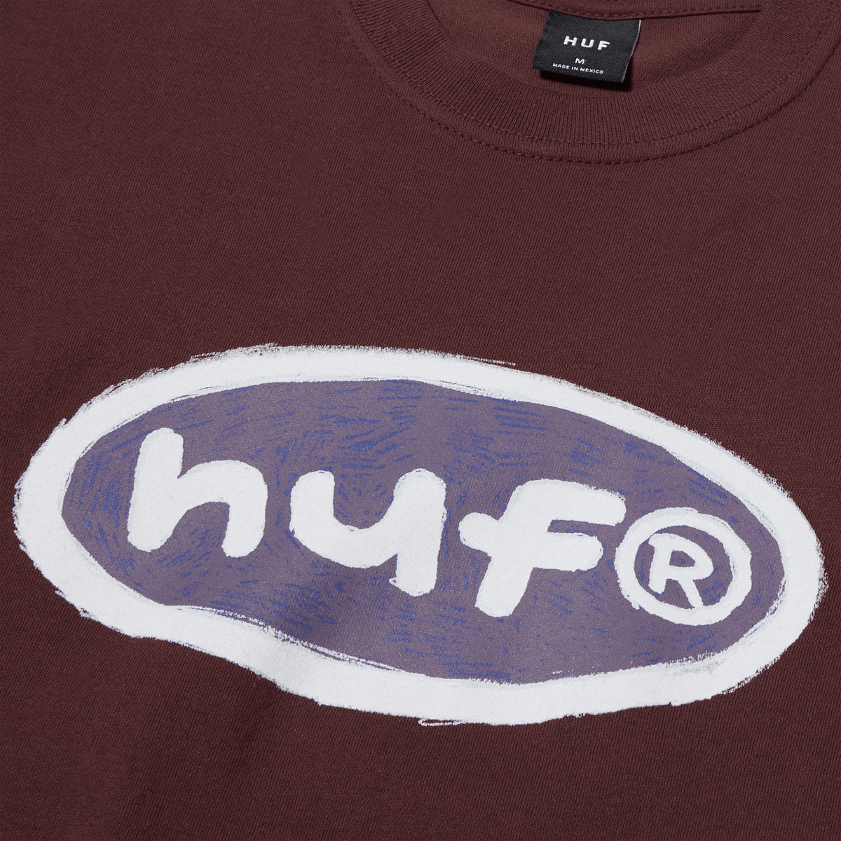 HUF Pencilled In T-Shirt - Eggplant image 2