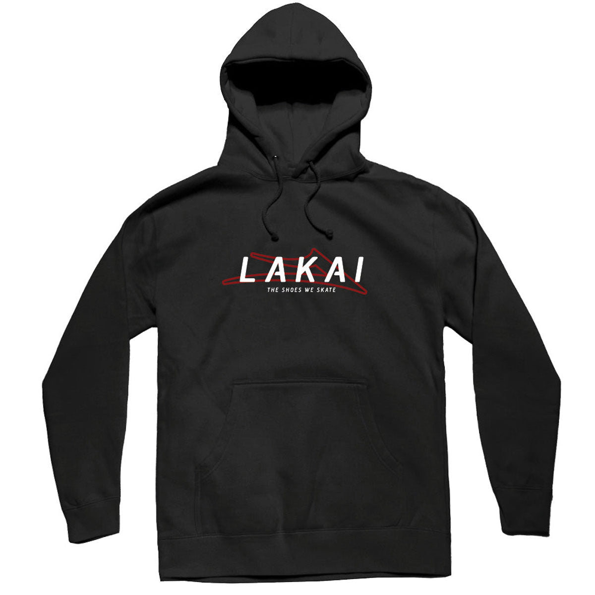 Lakai Stacked Hoodie - Black image 1