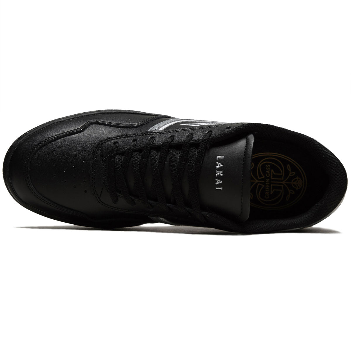 Lakai Terrace Shoes - Black/Black Leather image 3