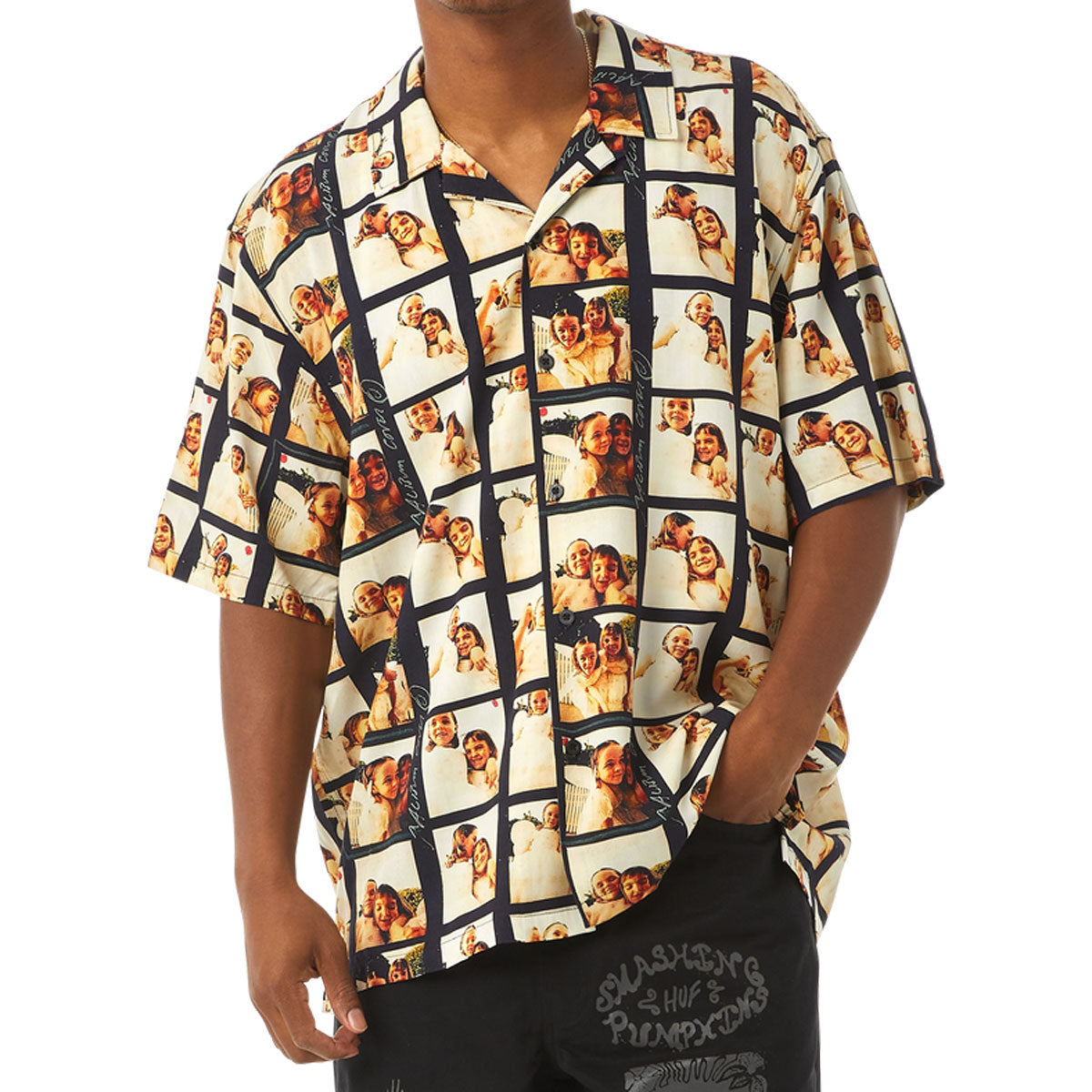 Huf x Smashing Pumpkins Purr Snickety Resort Shirt - Multi image 1