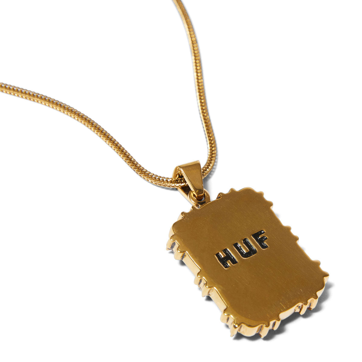 HUF Barbed Wire Pendant - Gold image 3