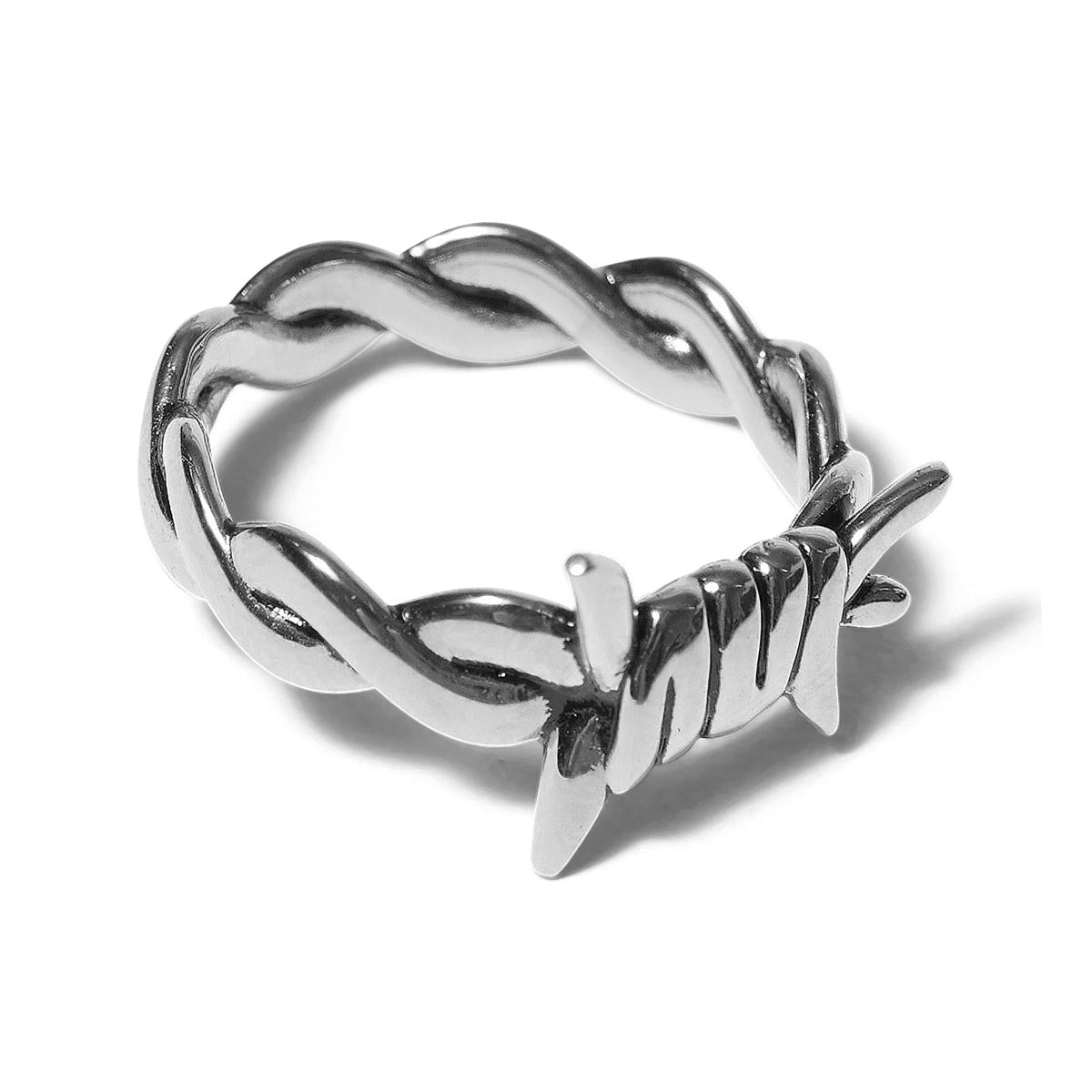 HUF Barbed Wire Ring - Silver image 1
