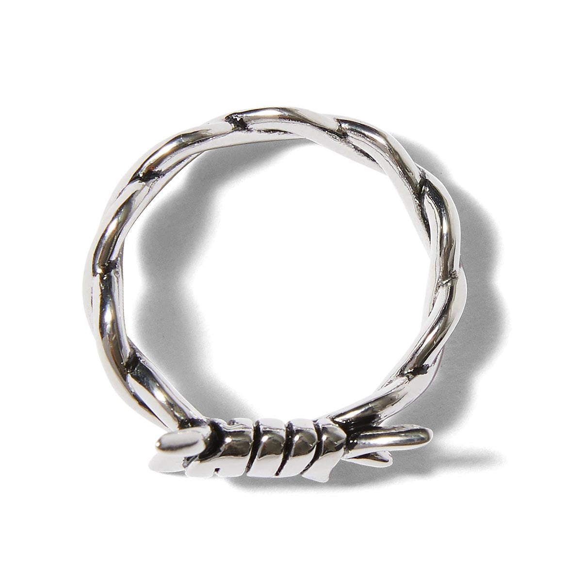 HUF Barbed Wire Ring - Silver image 3