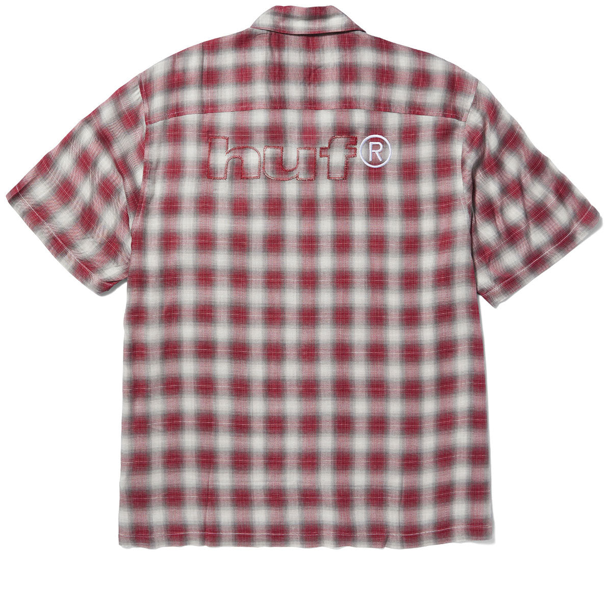 HUF Ombre Work Shirt - Crimson image 2