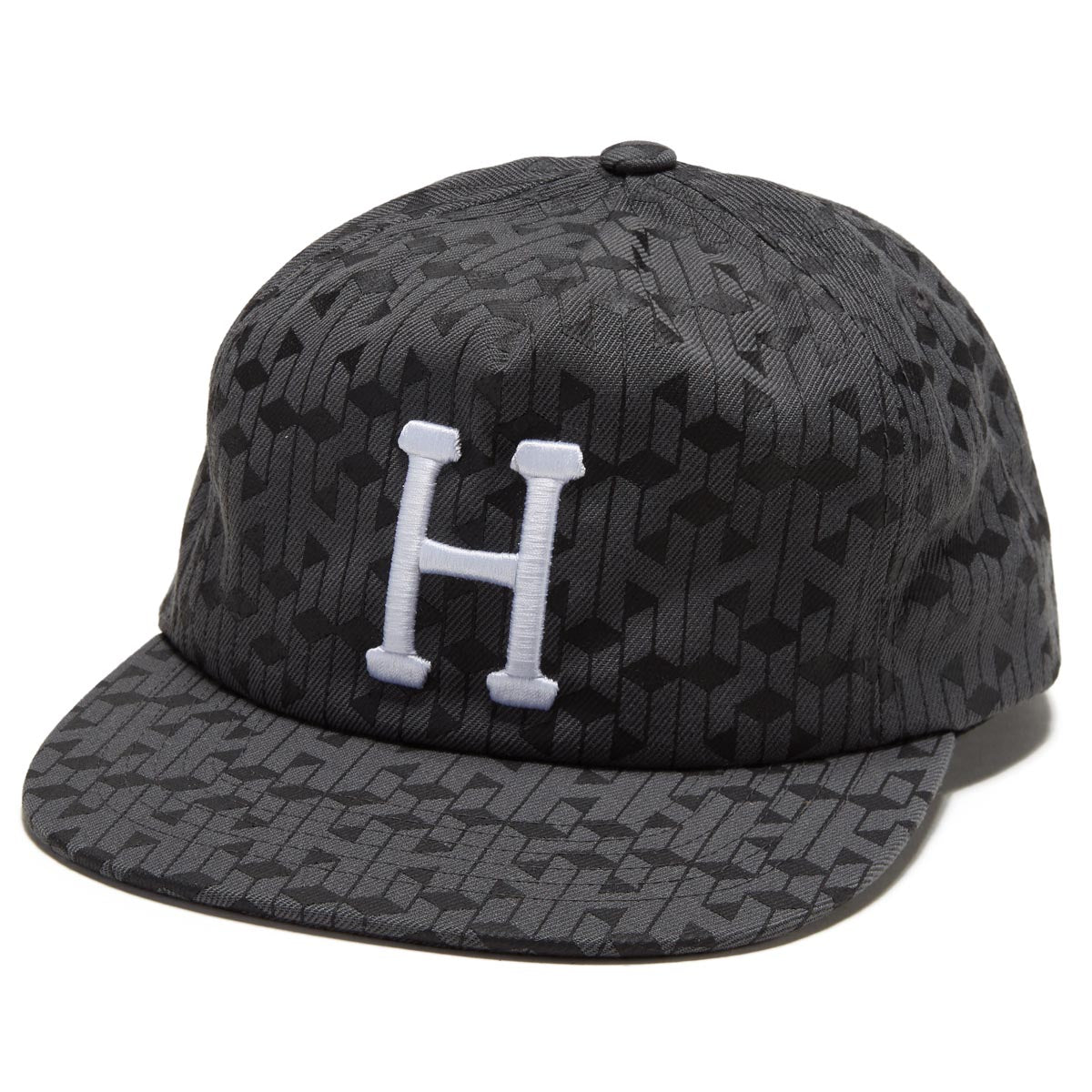 HUF Paradox Classic H 5 Panel Hat - Black image 1