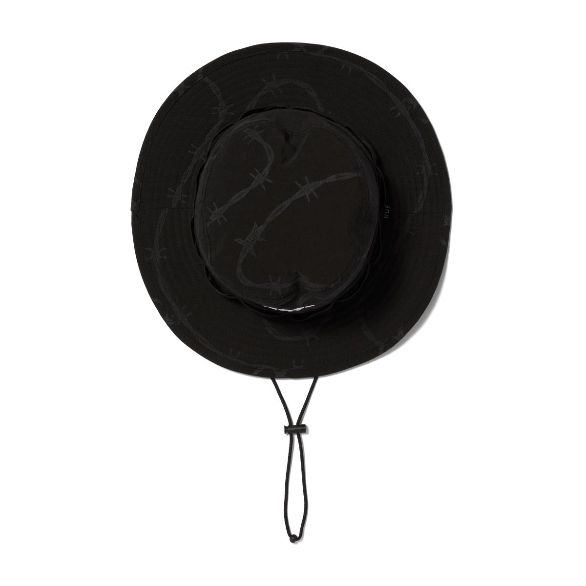 HUF Reservoir Boonie Hat - Black image 3