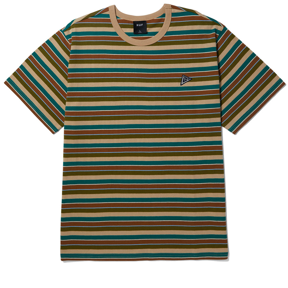 HUF Triple Triangle Relaxed Knit Shirt - Biscuit image 1