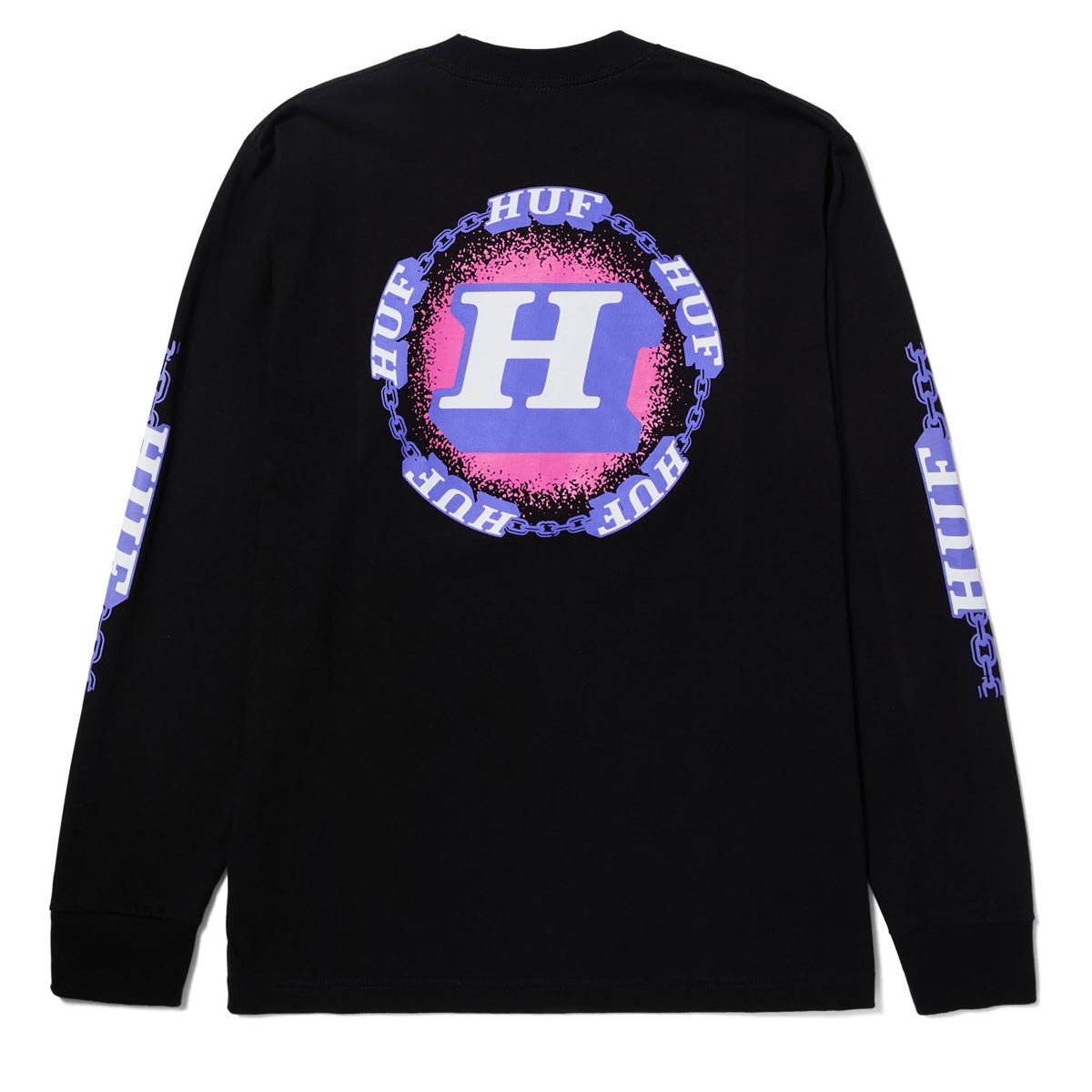 HUF Dependable Long Sleeve T-Shirt - Black image 2