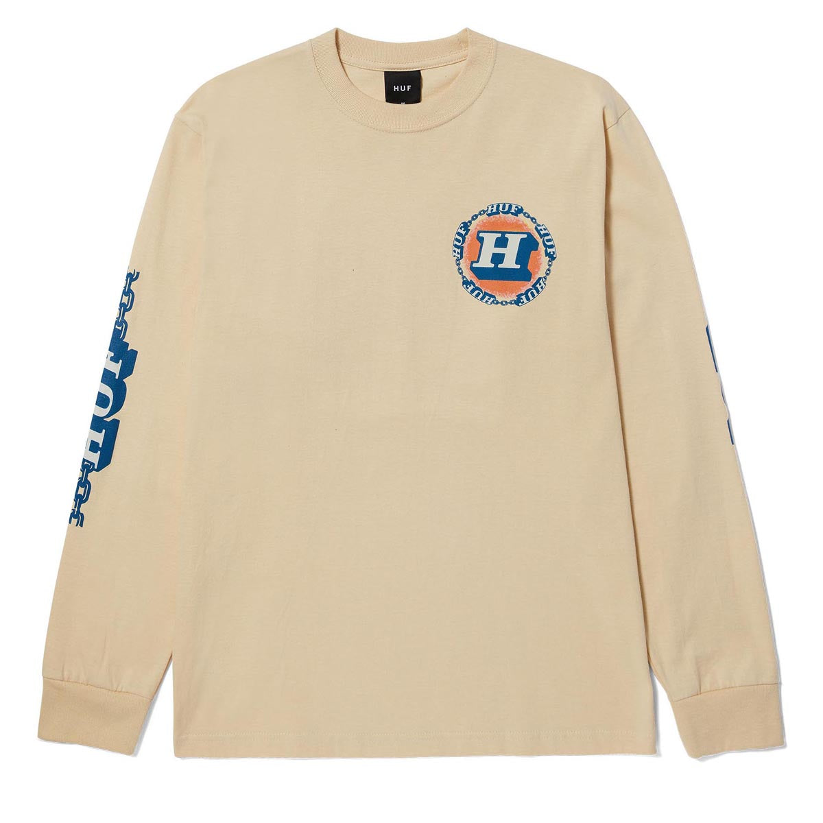 HUF Dependable Long Sleeve T-Shirt - Wheat image 1