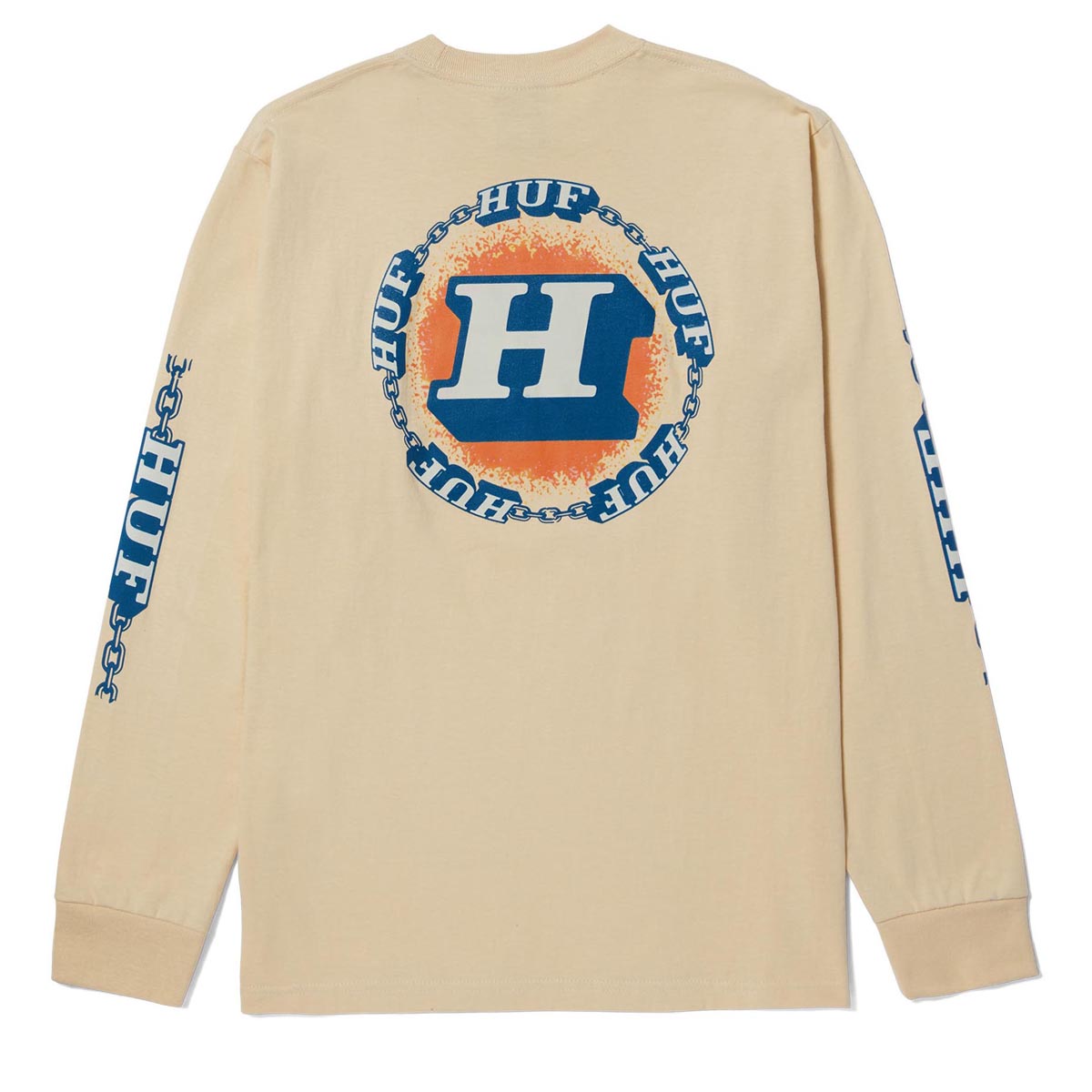 HUF Dependable Long Sleeve T-Shirt - Wheat image 2