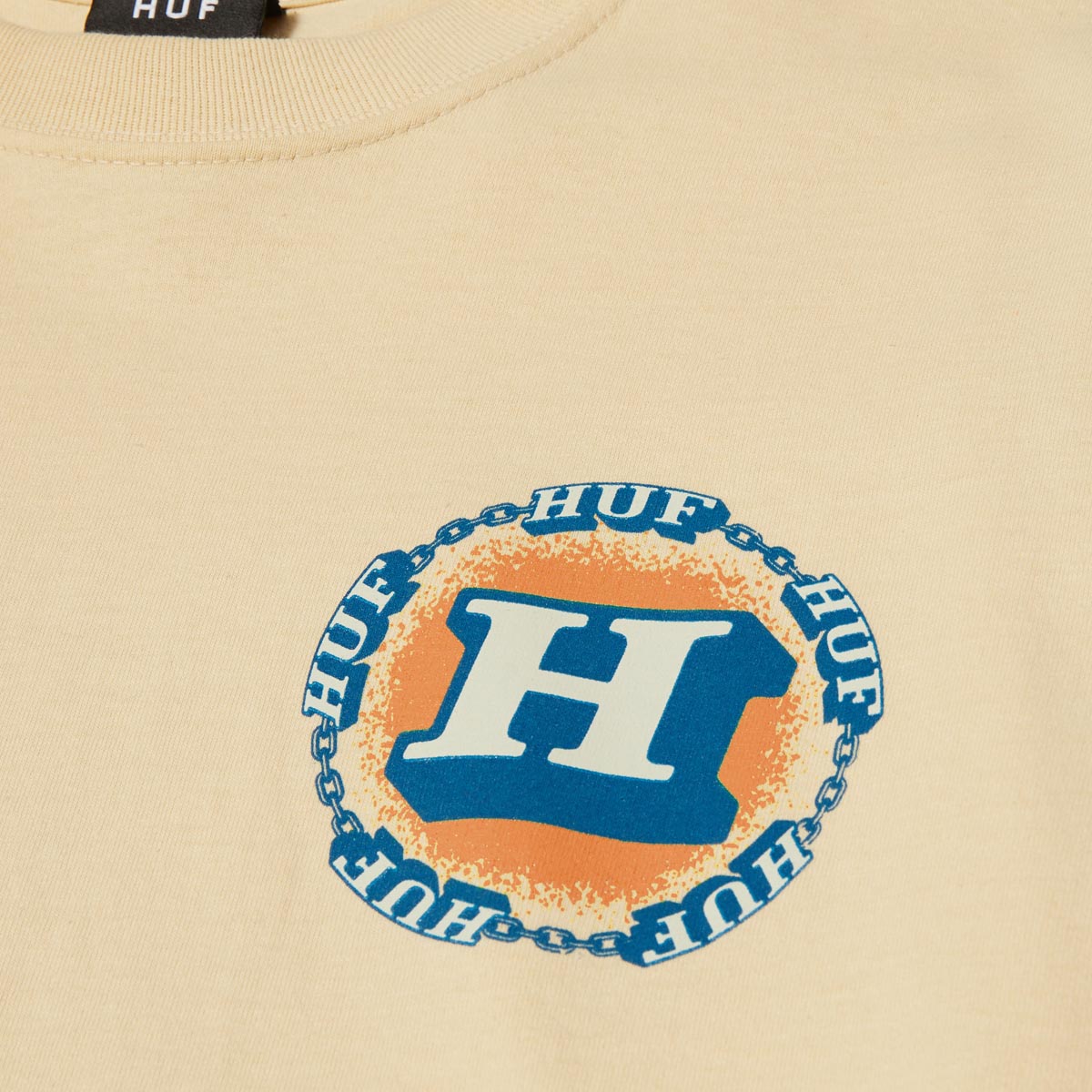 HUF Dependable Long Sleeve T-Shirt - Wheat image 3