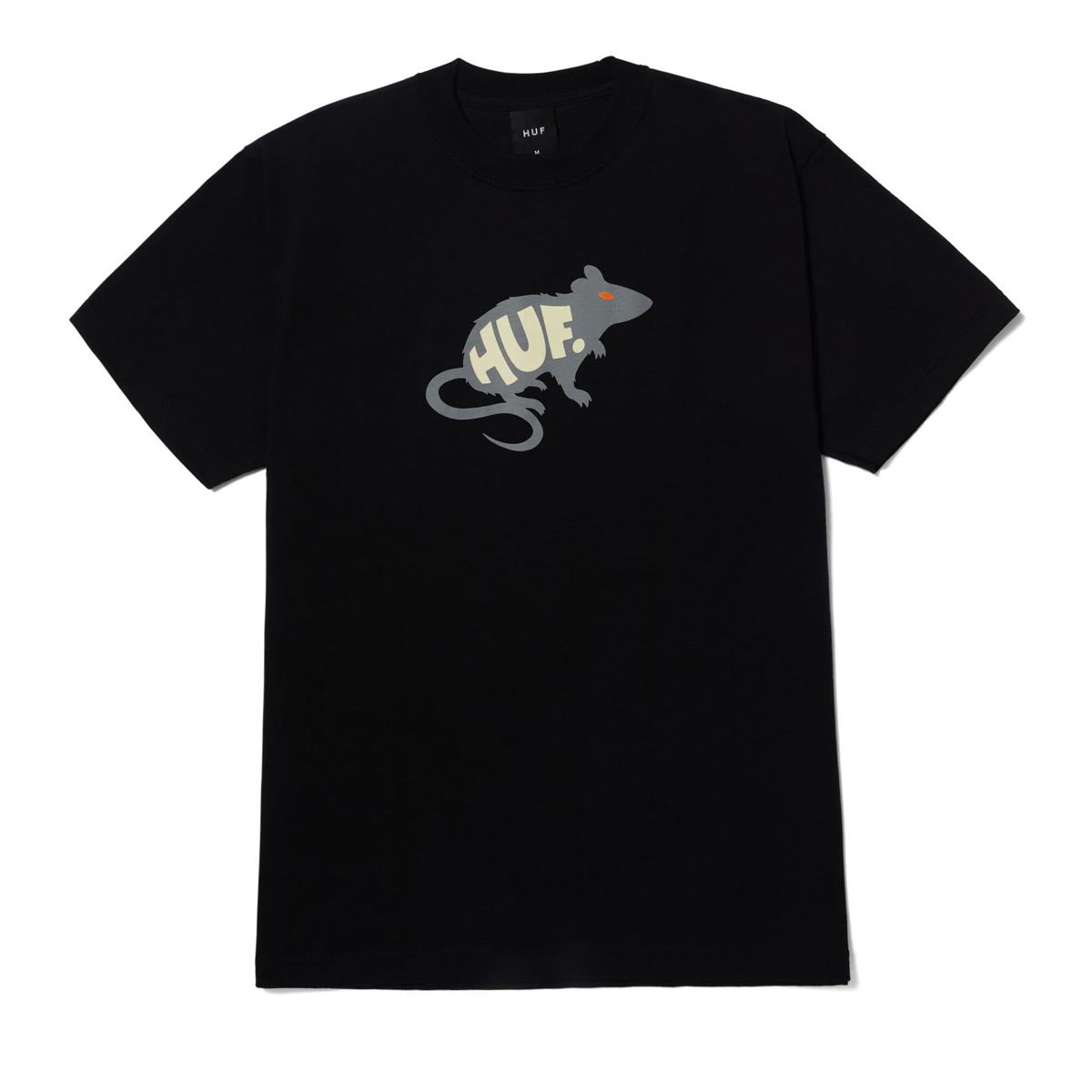 HUF Mans Best Friend T-Shirt - Black image 1