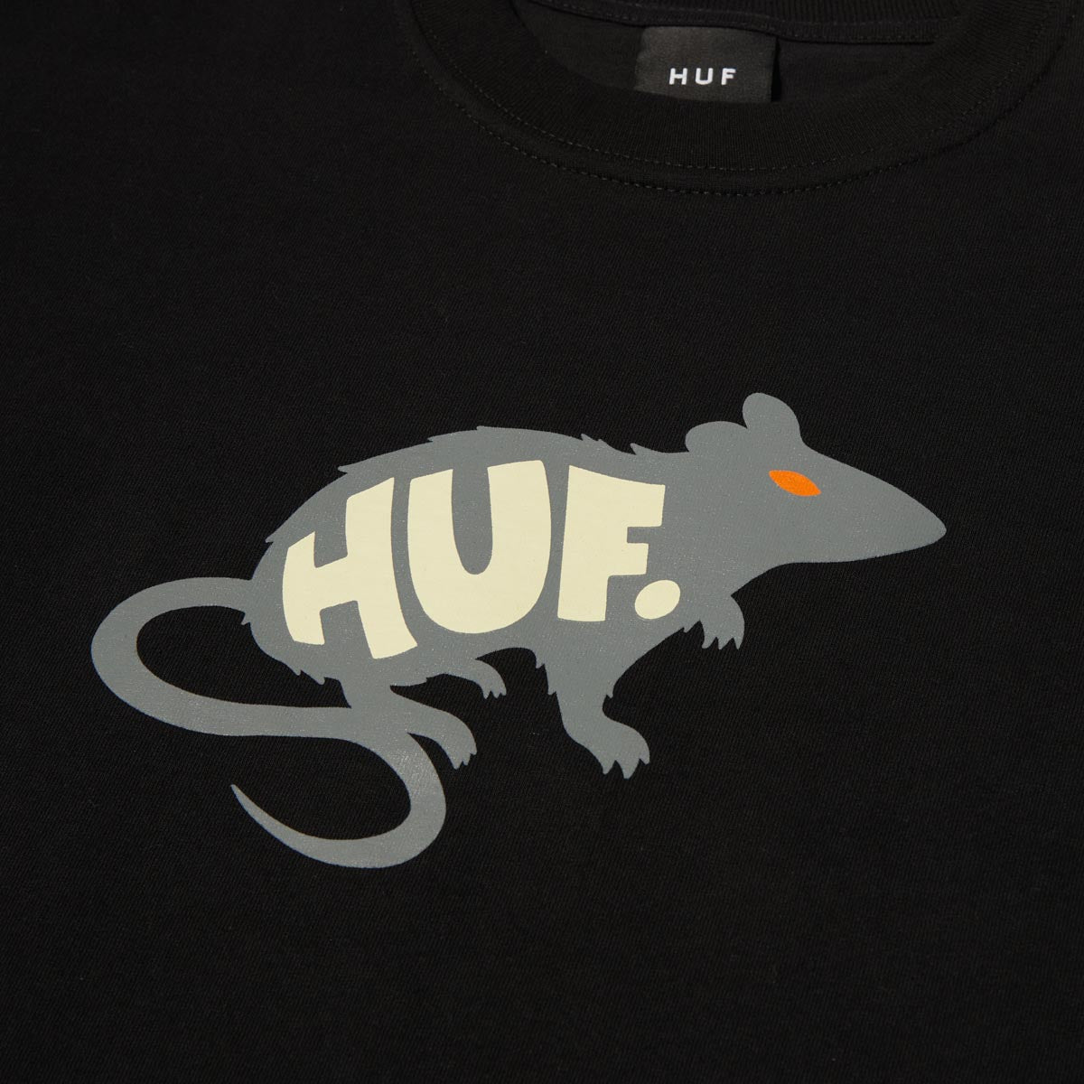 HUF Mans Best Friend T-Shirt - Black image 2