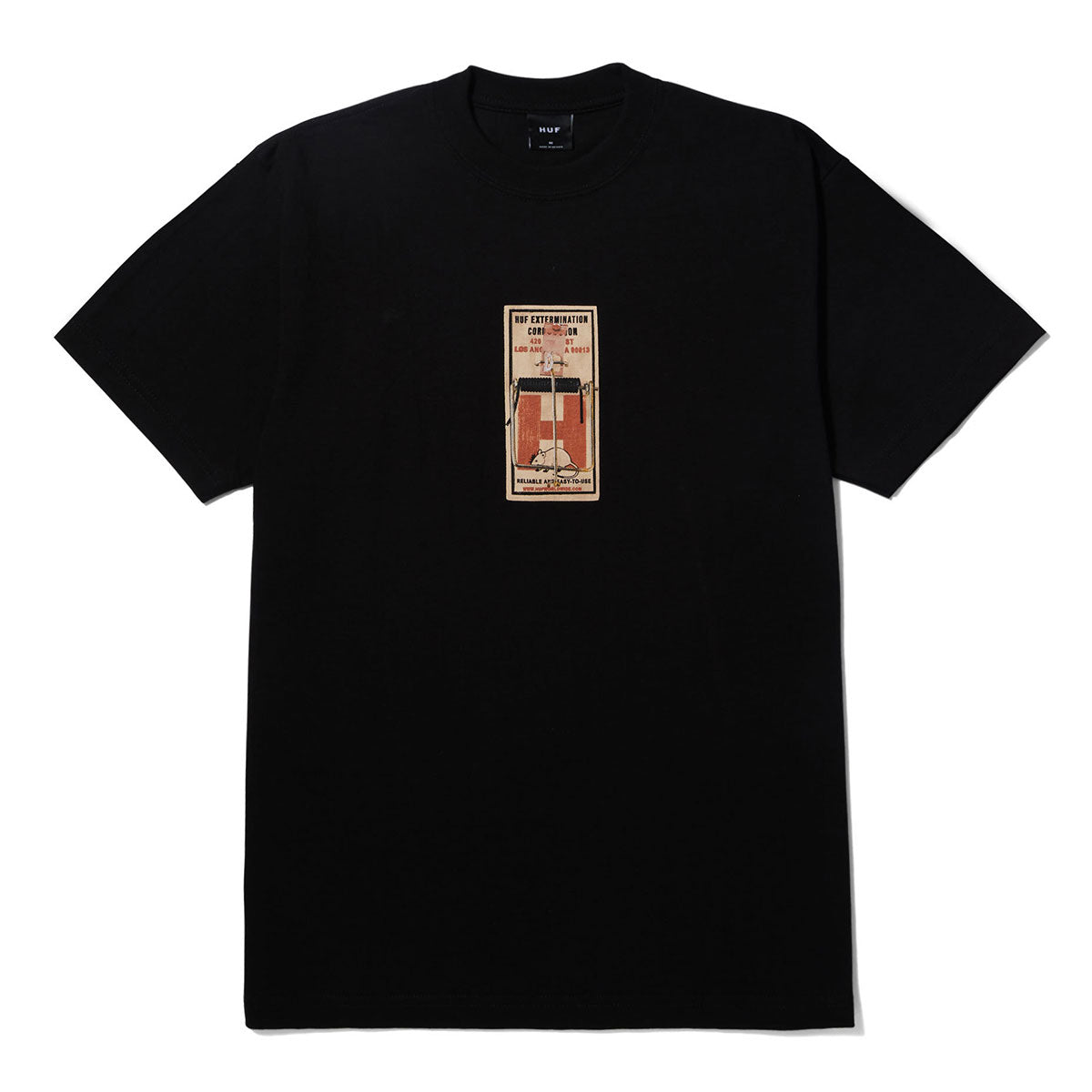 HUF Rat Race T-Shirt - Black image 1