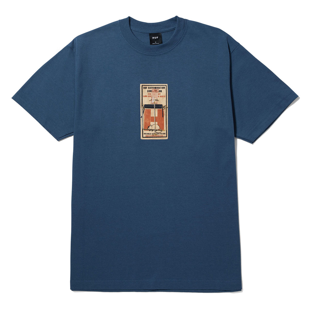 HUF Rat Race T-Shirt - Slate Blue image 1