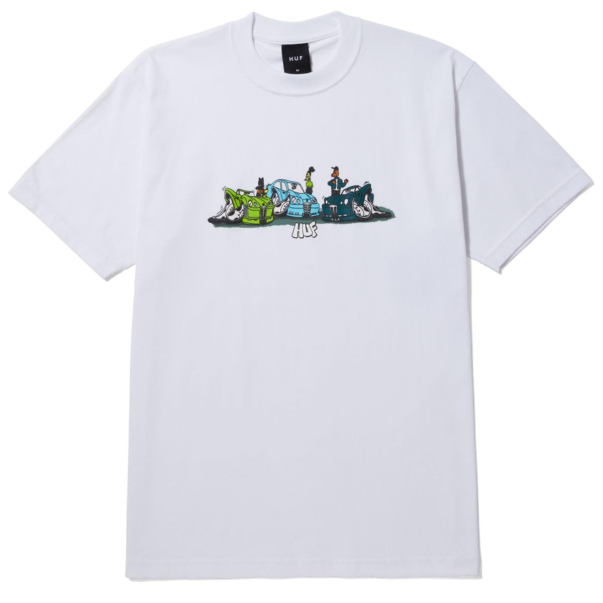 HUF Car Show T-Shirt - White image 1