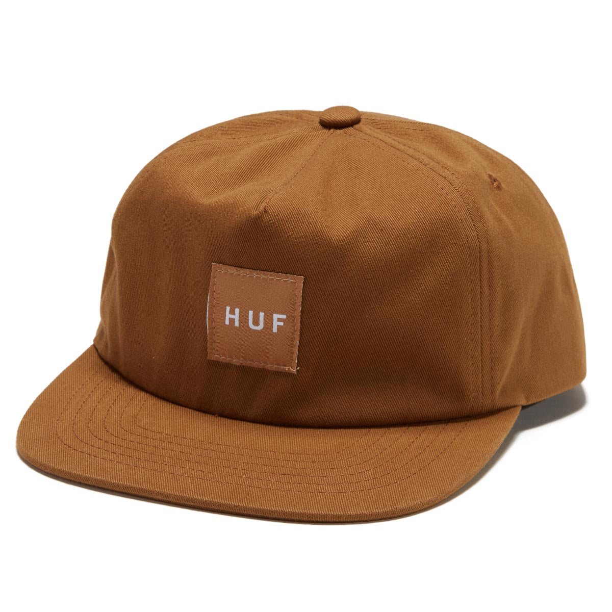 HUF Set Box Snapback Hat - Caramel image 1