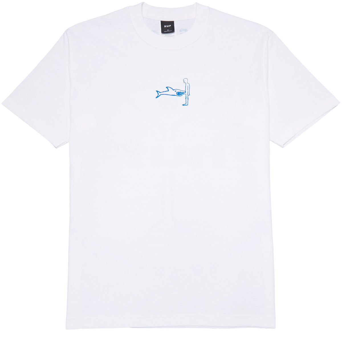 Huf x Alltimers Shark Attack T-Shirt - White image 2