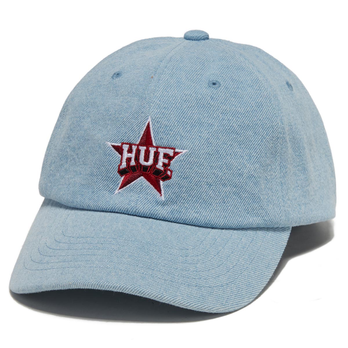 HUF All Star 6 Panel CV Hat - Light Blue image 1