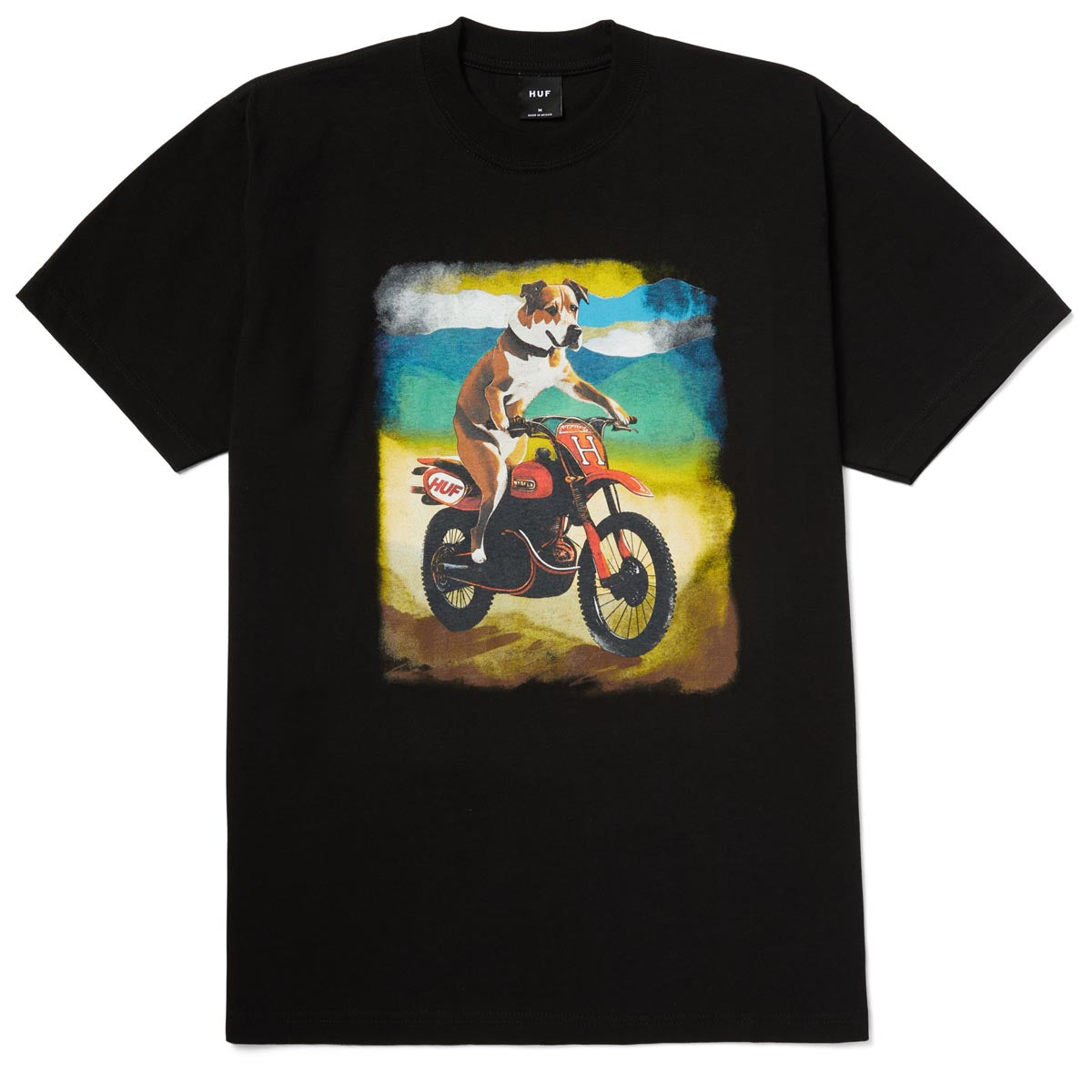 HUF Road Dog T-Shirt - Black image 1
