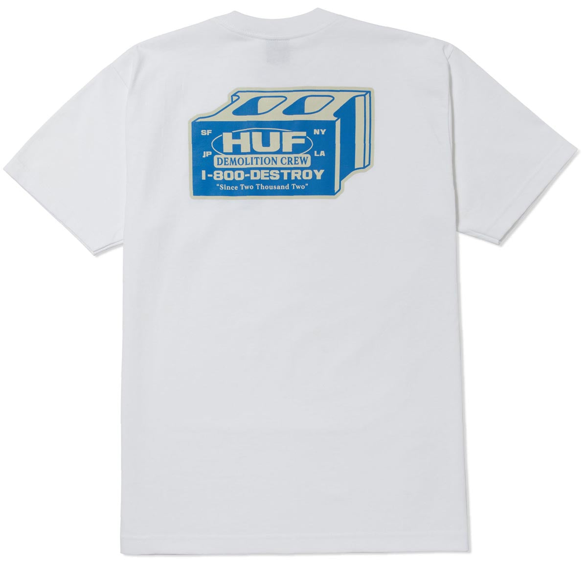 HUF Demolition Crew T-Shirt - White image 1