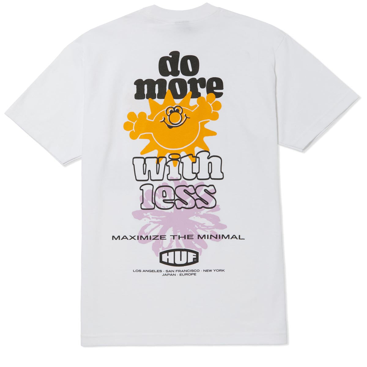 HUF Maximize T-Shirt - White image 1
