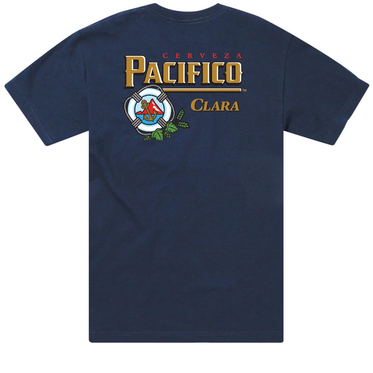 Lakai x Pacifico Cerveza T-Shirt - Navy image 1
