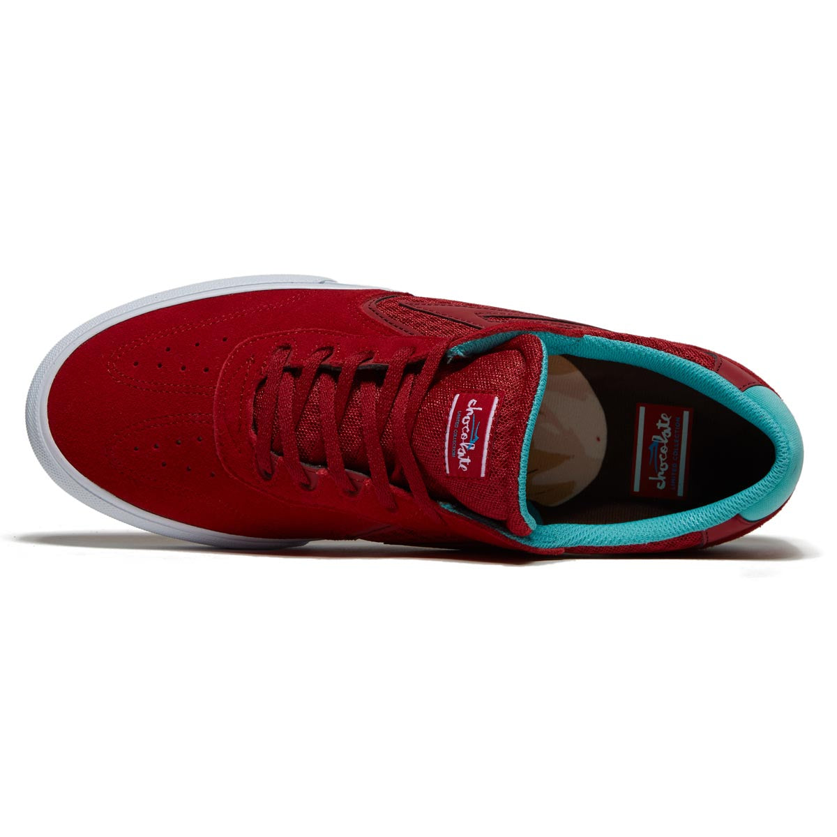 Lakai x Chocolate Atlantic Vulc Shoes - Red Suede image 3