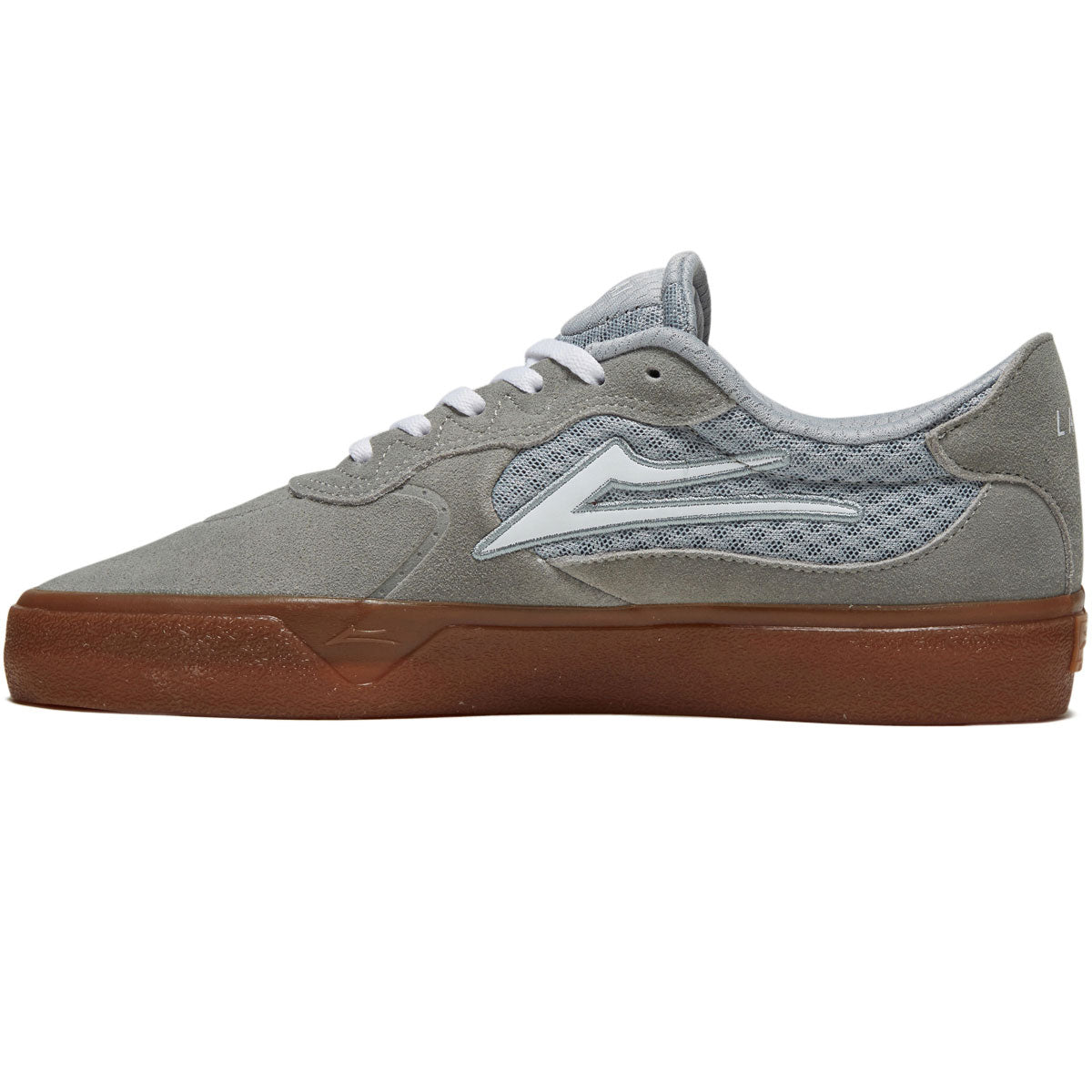 Lakai Essex Shoes - Light Grey/Gum Suede image 2