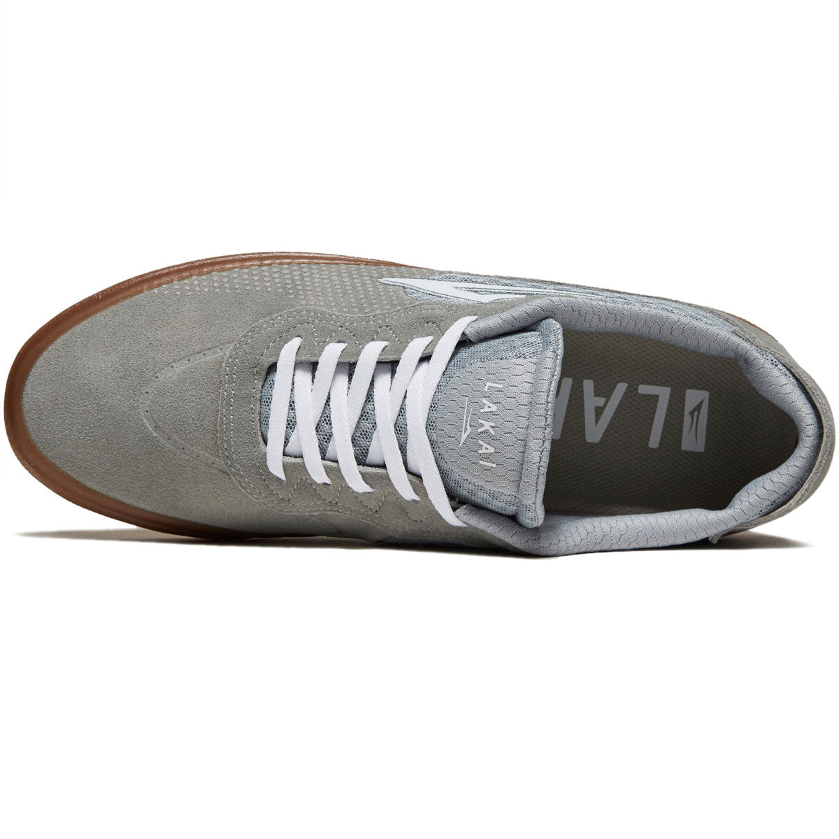 Lakai Essex Shoes - Light Grey/Gum Suede image 3