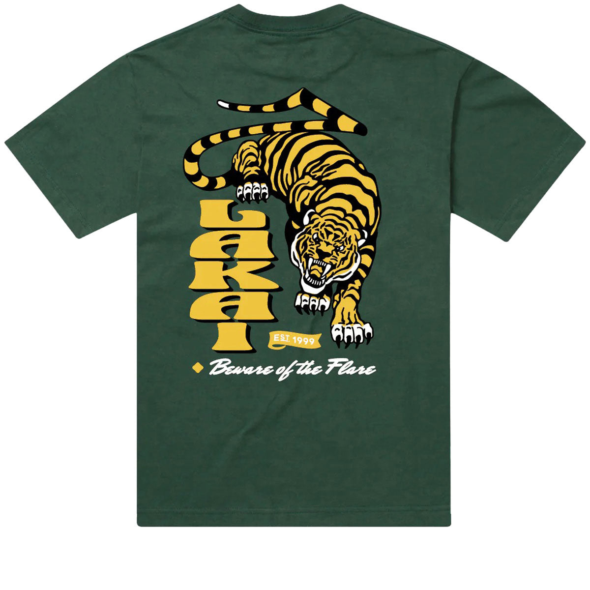 Lakai Bengal T-Shirt - Forest Green image 2