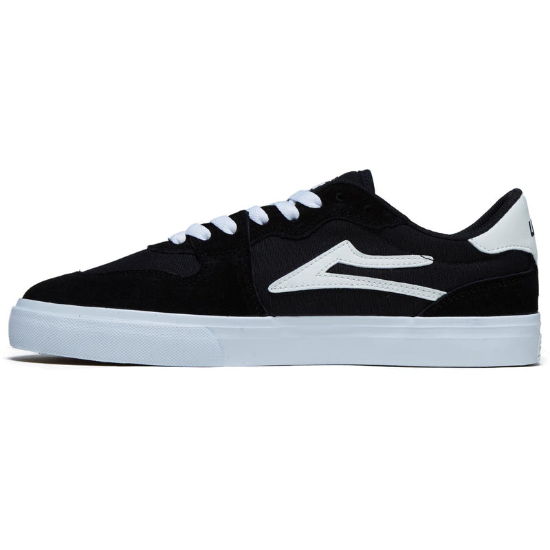 Lakai York Shoes - Black/White Suede