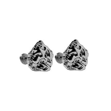HUF Big Dawg Earrings - Silver