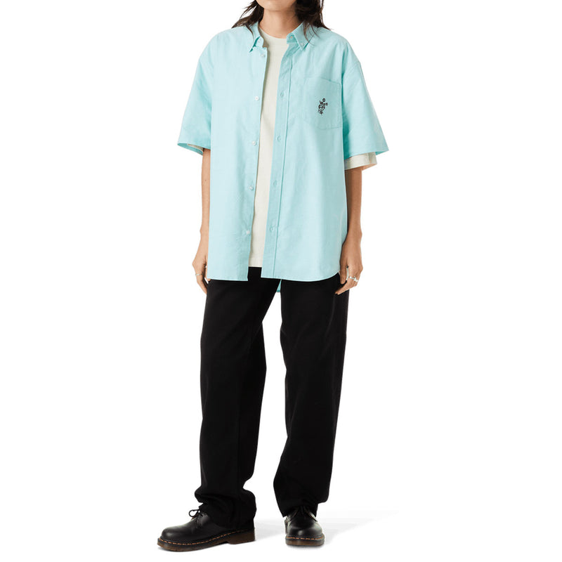 HUF Icarus Oxford Shirt - Diffused Jade
