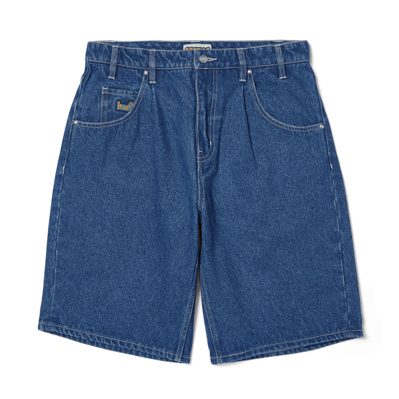 HUF Cromer Shorts - Stone Wash Indigo