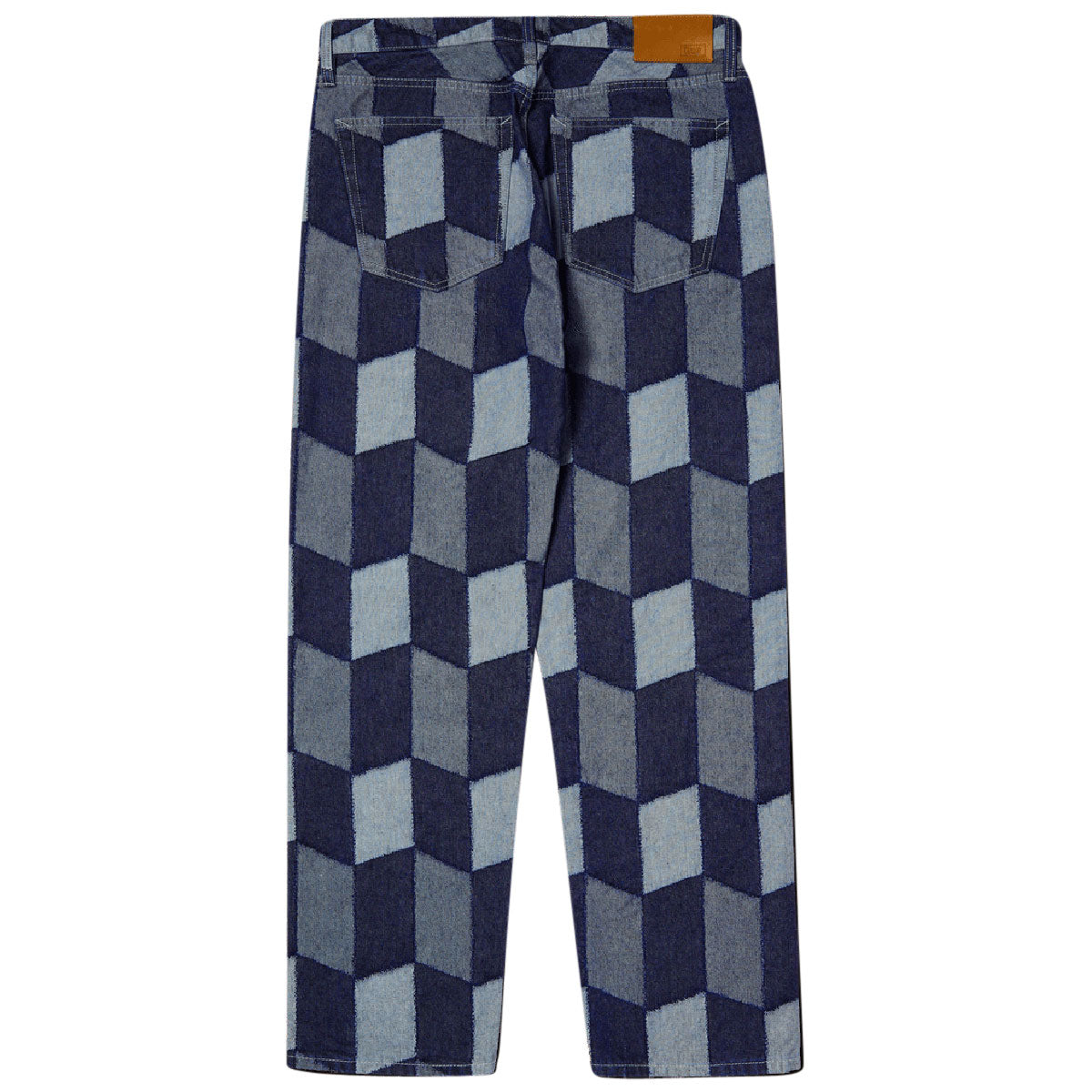 HUF Patchwork Denim Pants - Denim image 3