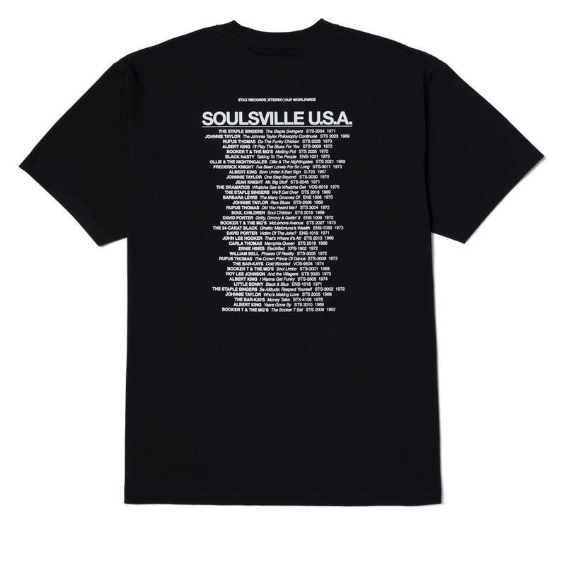 HUF Soulsville USA T-Shirt - Black