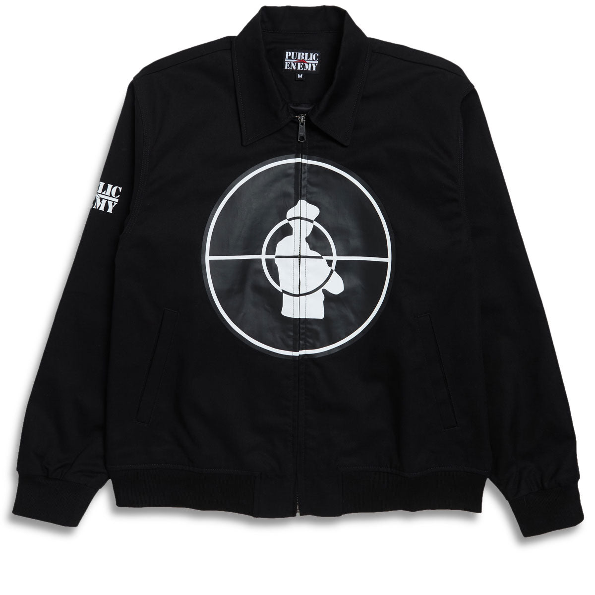 Lakai x Public Enemy Sniper Logo Jacket - Black image 1