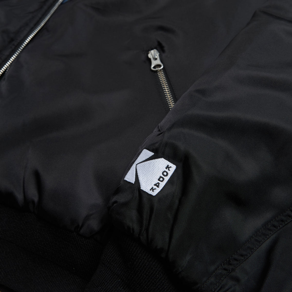 Huf x Kodak Collage Bomber Jacket - Black – CCS Huf x Kodak Collage Bomber Jacket - Black – CCS