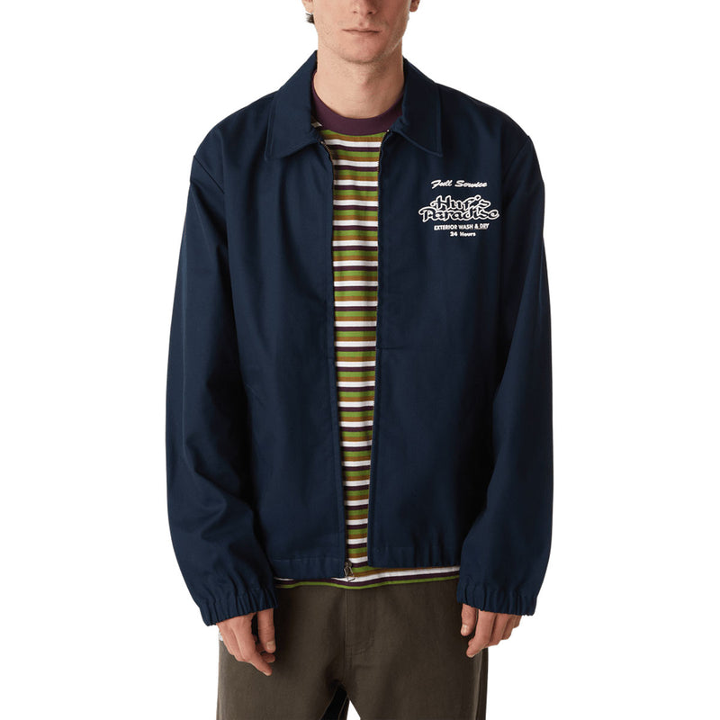 HUF Full Service Shop Jacket - Navy
