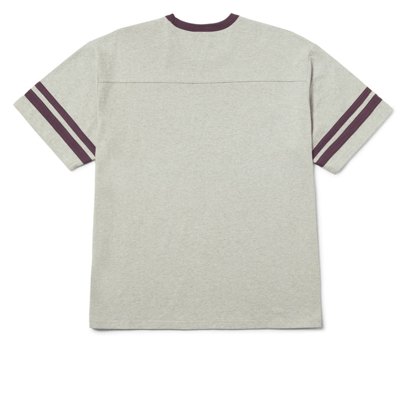 HUF Ives Football Jersey - Heather Grey