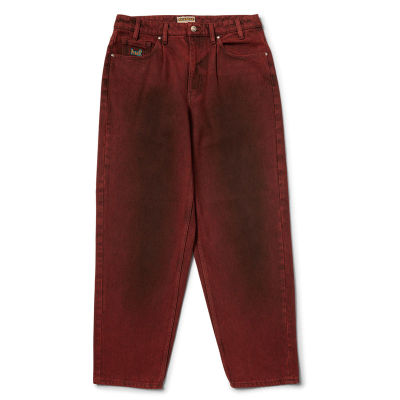 HUF Cromer Washed Jeans - Lava Red