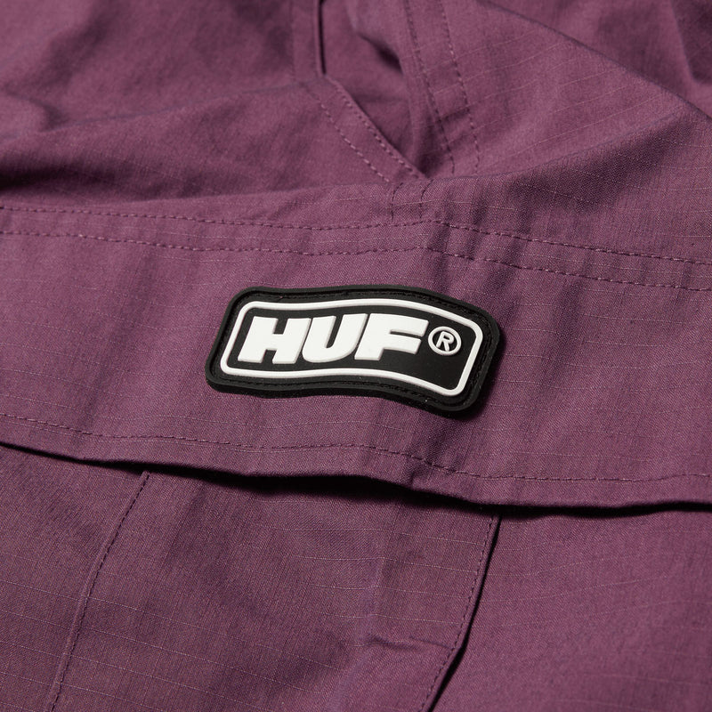 HUF Millenium Cargo Shorts - Dark Berry
