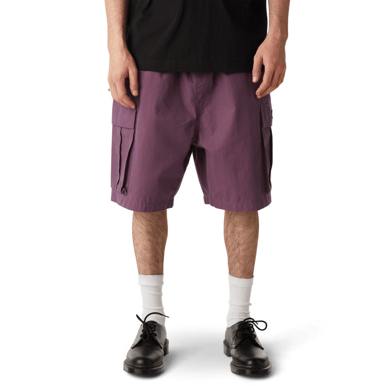 HUF Millenium Cargo Shorts - Dark Berry