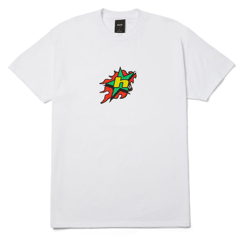 HUF H Bit T-Shirt - White