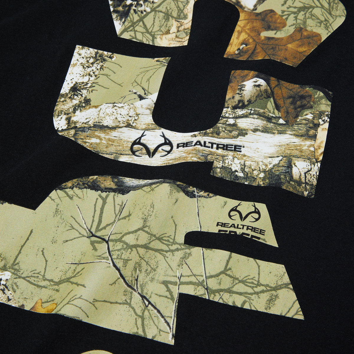 Huf x Realtree Megablast T-Shirt - Black image 3